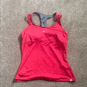 Nike Red Athletic Tank Top